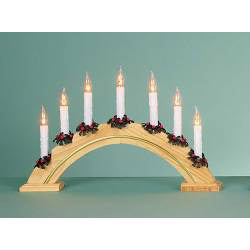 Premier Rainbow Candle Bridge 7 Light