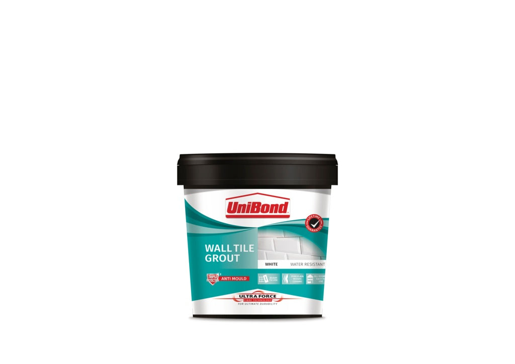 UniBond Ultraforce Wall Tile Grout 1.38kg White