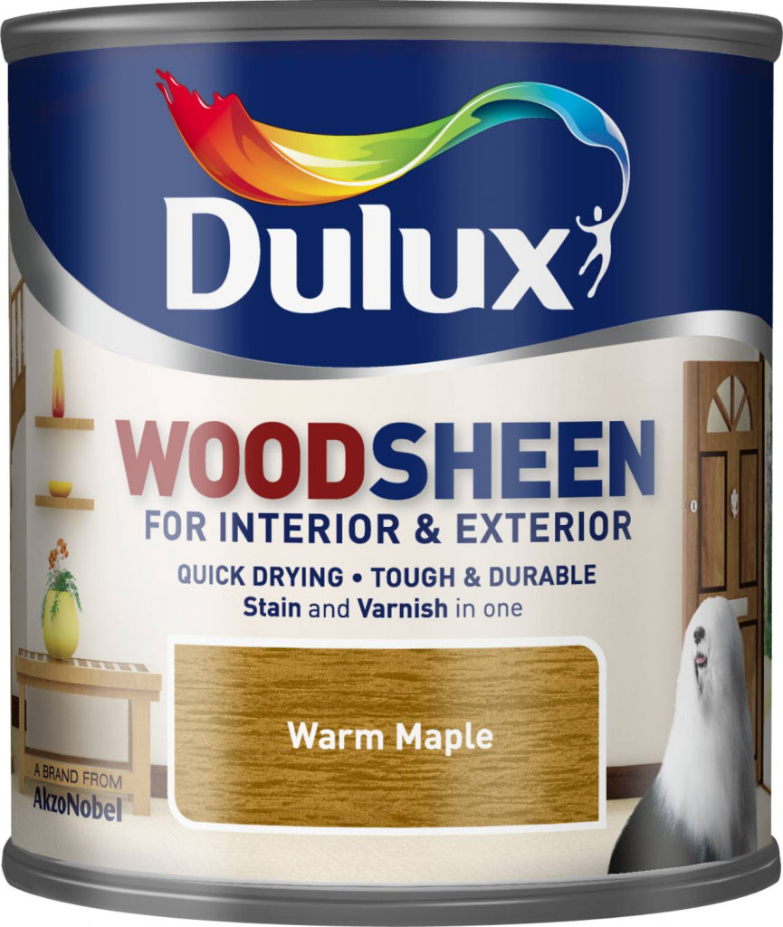 Dulux Woodsheen 250ml Warm Maple