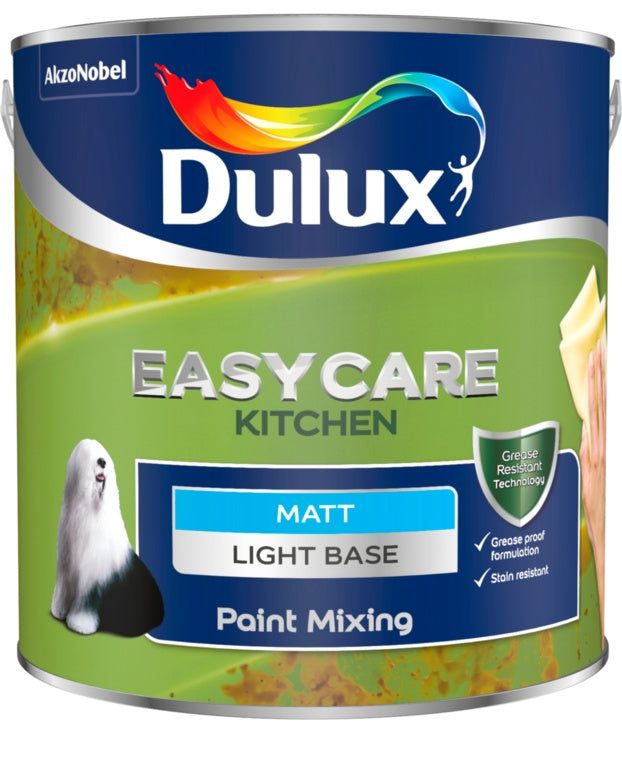 Dulux Colour Mixing Kitchen Matt Base 2.5L Light