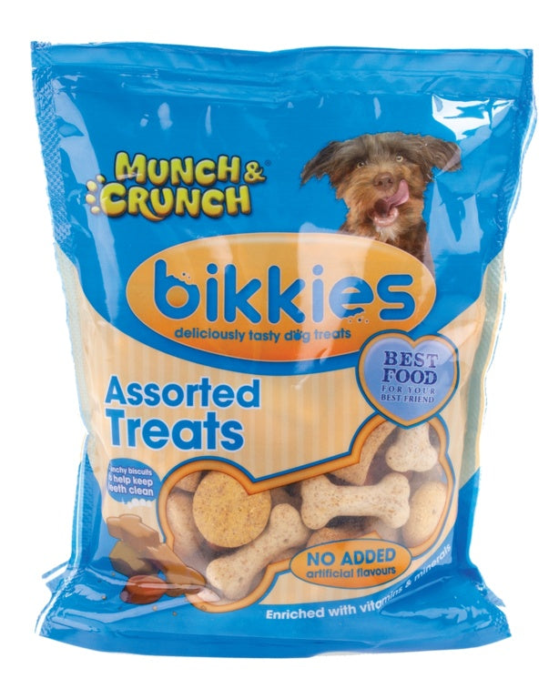 Munch & Crunch Bikkies Assorted Treats 350g