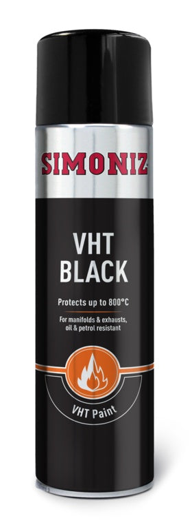 Simoniz Very High Temperature Paint 500ml Black