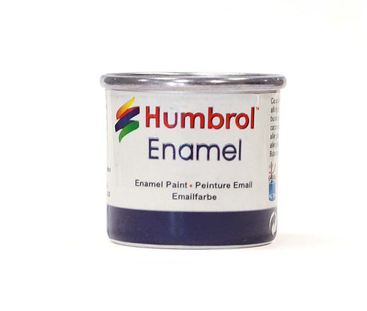 Humbrol Satin 14ml No 85 Coal Black