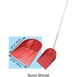 Garland Green Snow Shovel & Handle