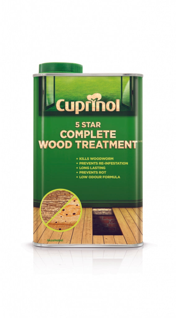 Cuprinol 5 Star Complete Wood Treatment 1L