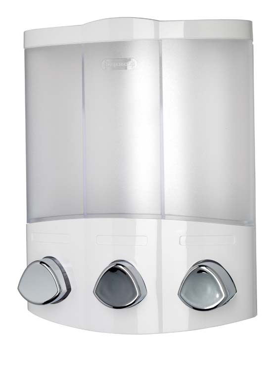 Croydex Euro Dispenser Trio White