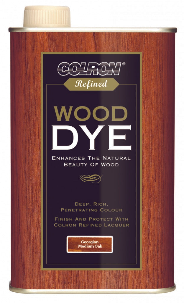 Colron Refined Wood Dye 250ml Georgian Medium Oak