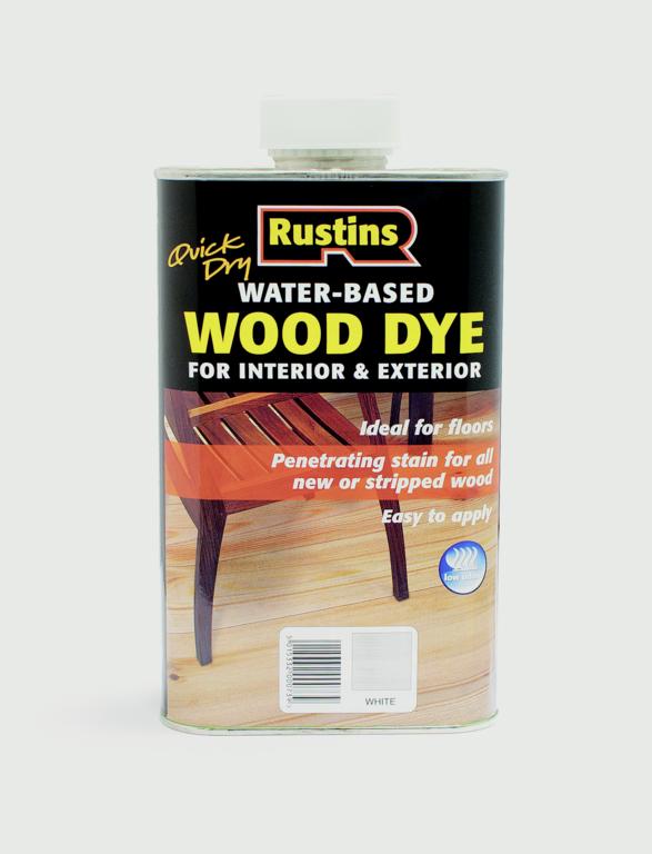 Rustins Wood Dye White 250ml