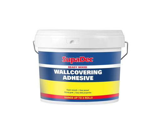 SupaDec Ready Mix Wallcovering Adhesive 2.4kg