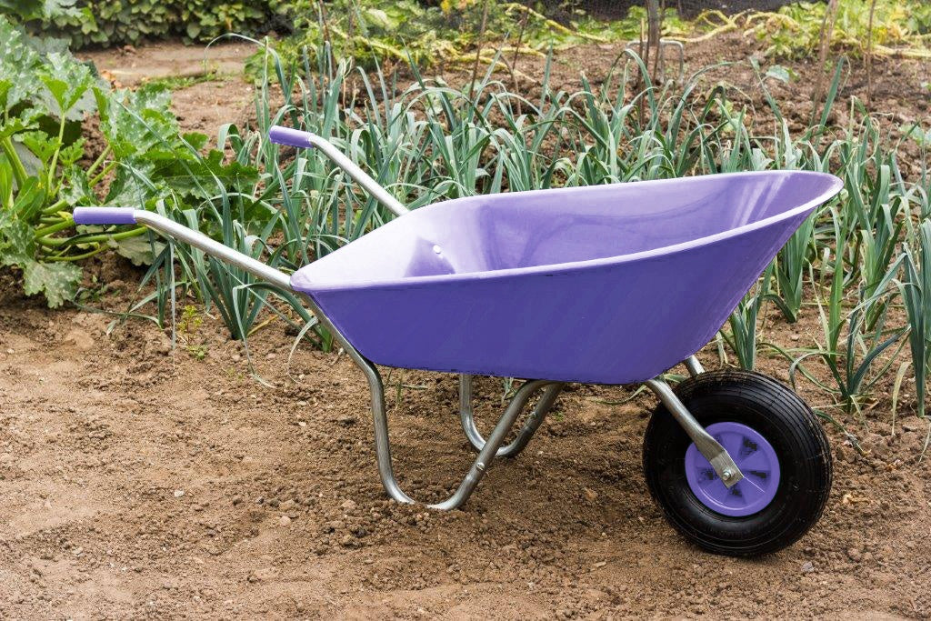 Ambassador Boxed Wheelbarrow 85L Lilac