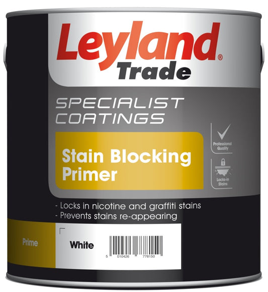 Leyland Trade Stain Blocking Primer 2.5L White