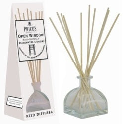 Price's Candles Reed Diffuser Open Window