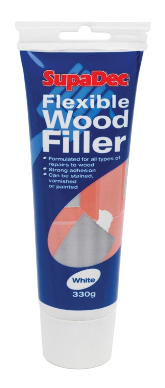 SupaDec Flexible Wood Filler Tube 330g Brown