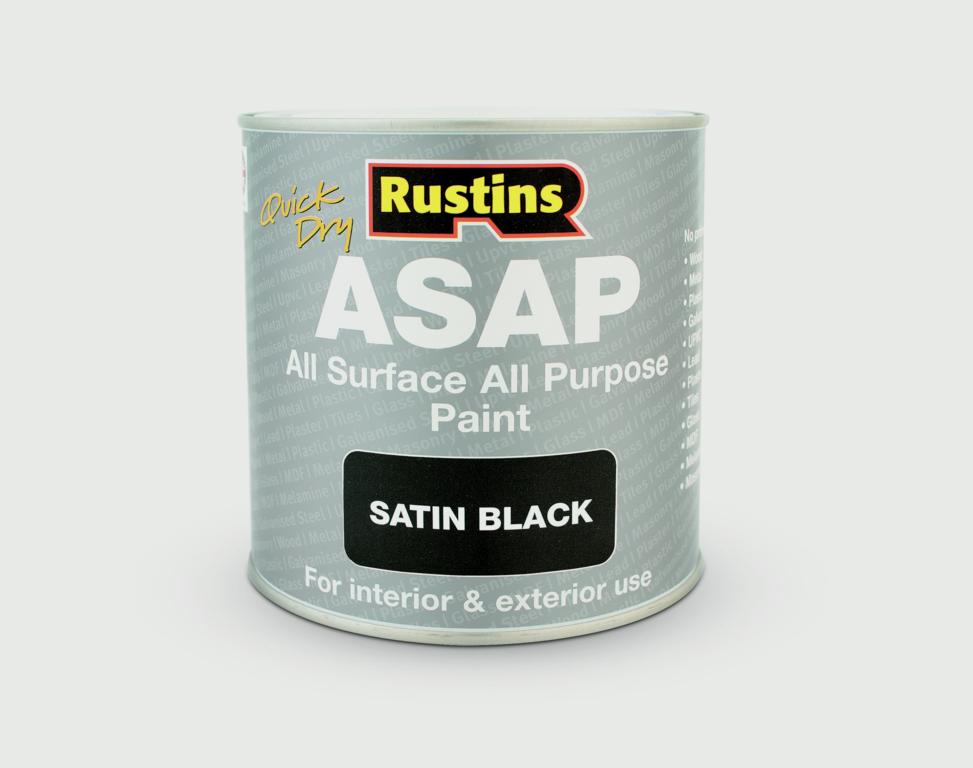 Rustins ASAP All Surface All Purpose 250ml Black