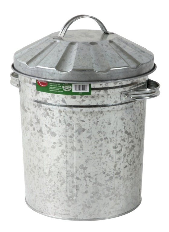 Groundsman Mini Galvanised Bin