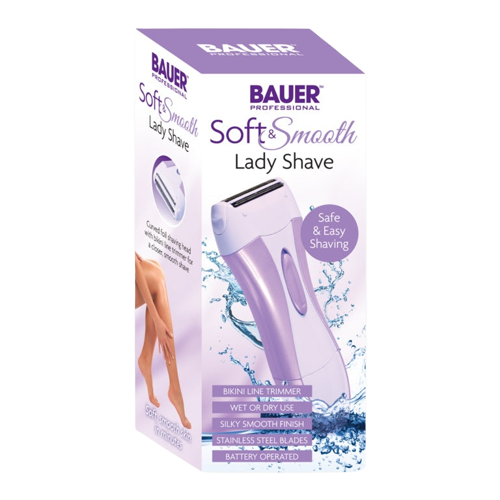 Bauer Soft and Smooth lady shave Battery operated