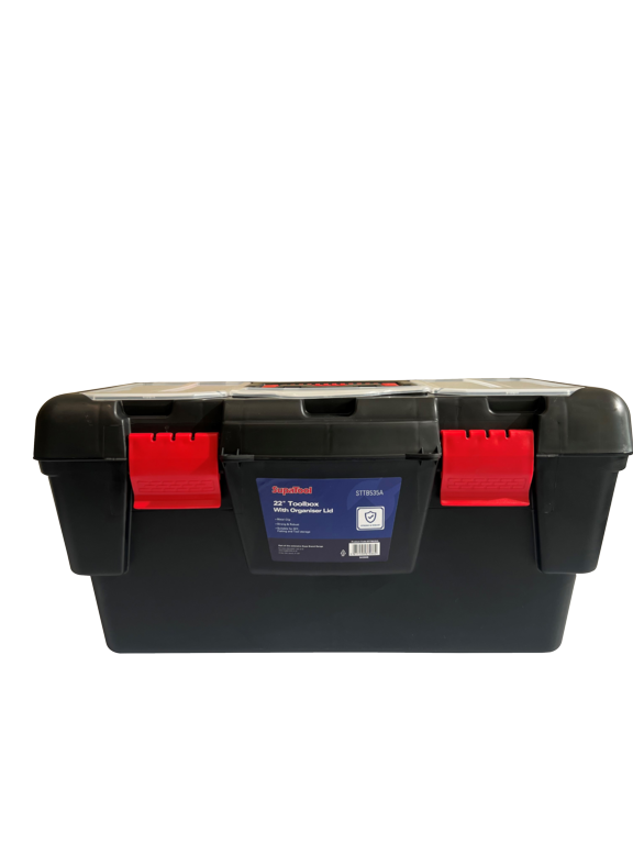 SupaTool Toolbox With Organiser Lid 13"