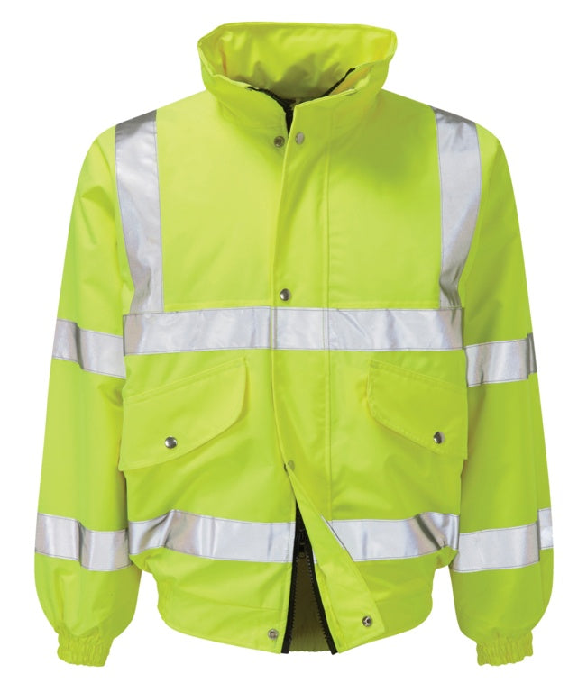 Orbit Valiant EN471 Hi Vis 3/4 Bomber Jacket Large