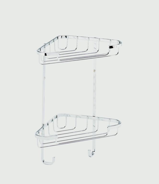 Croydex 2 Tier Corner Basket Small