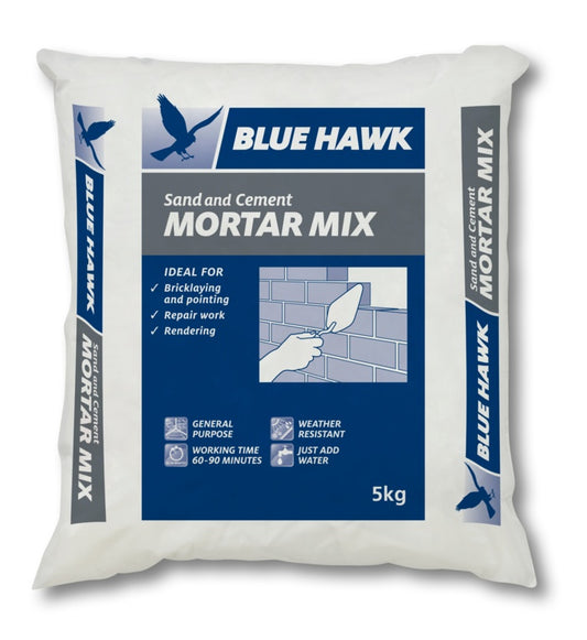 Blue Hawk Sand And Cement Mortar Mix 5kg