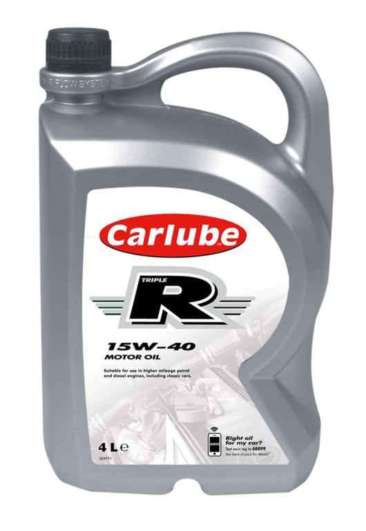 Carlube Triple R 15W-40 High Mile Mineral 4L