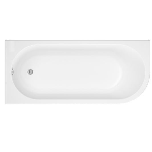 Trojan J Shape Bath Left Hand 750 x 1700mm