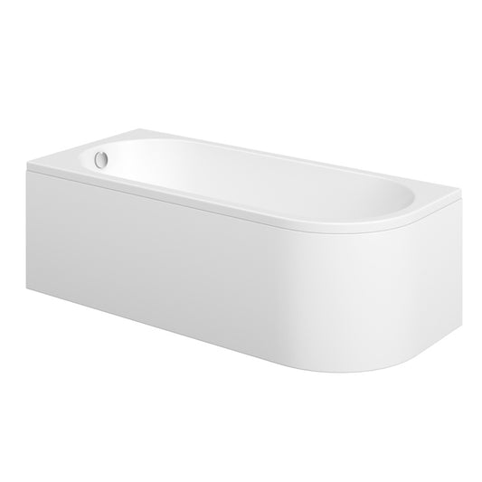 Trojan J Shape Acrylic Bath Panel 750 x 1700mm