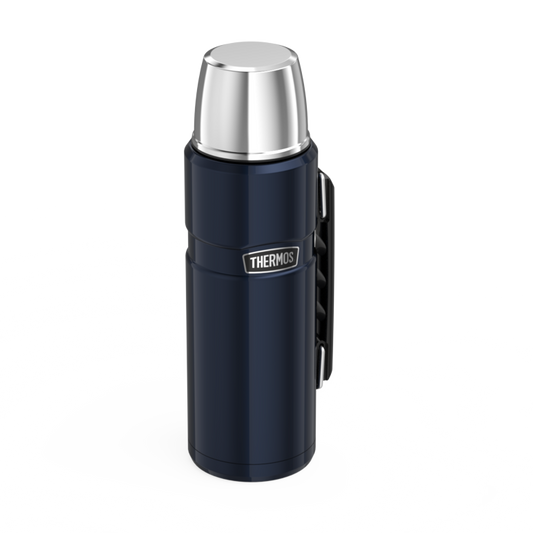 Thermos Stainless Steel King Flask 1.2L Midnight Blue