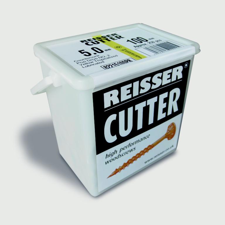 Reisser Cutter High Performance Woodscrew 3.5 x 25mm 2000 Piece Tub