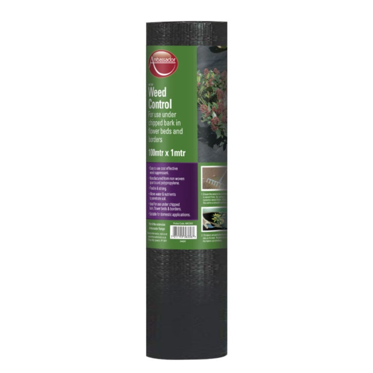 Ambassador Weed Control Fabric 100 x 1m