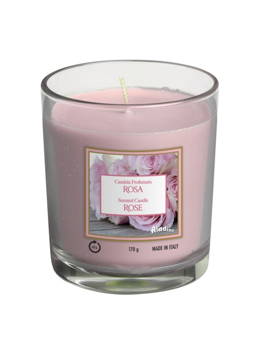 Aladino Medium Candle Jar Rose