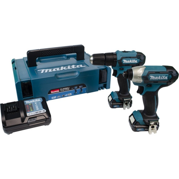 Makita 12V Combi Drill & Impact Driver 2 Piece