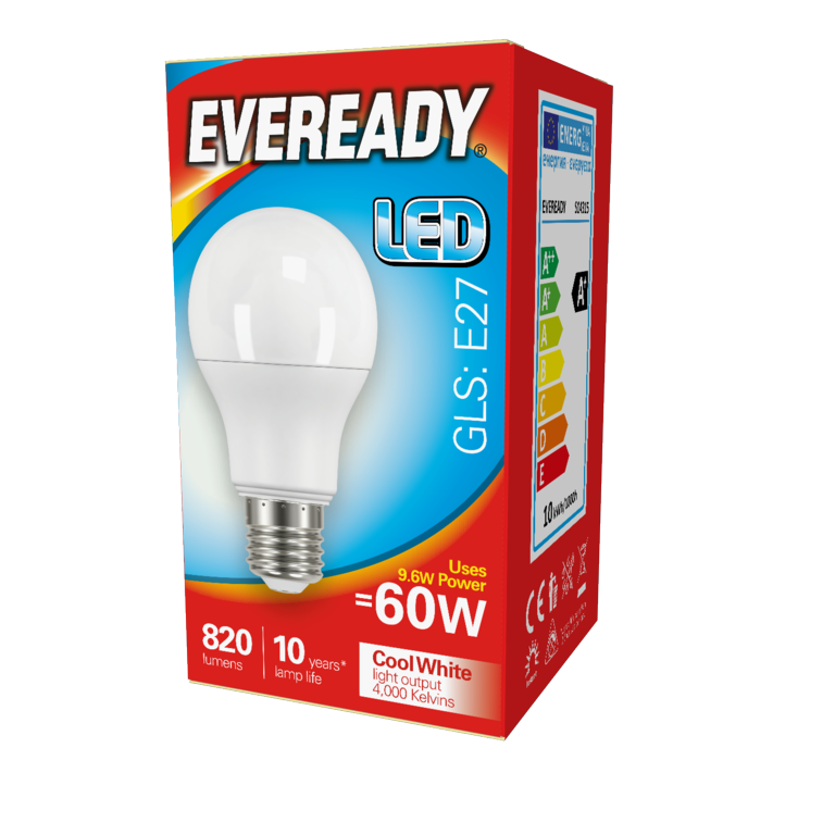 Eveready LED GLS 60W 820lm E27