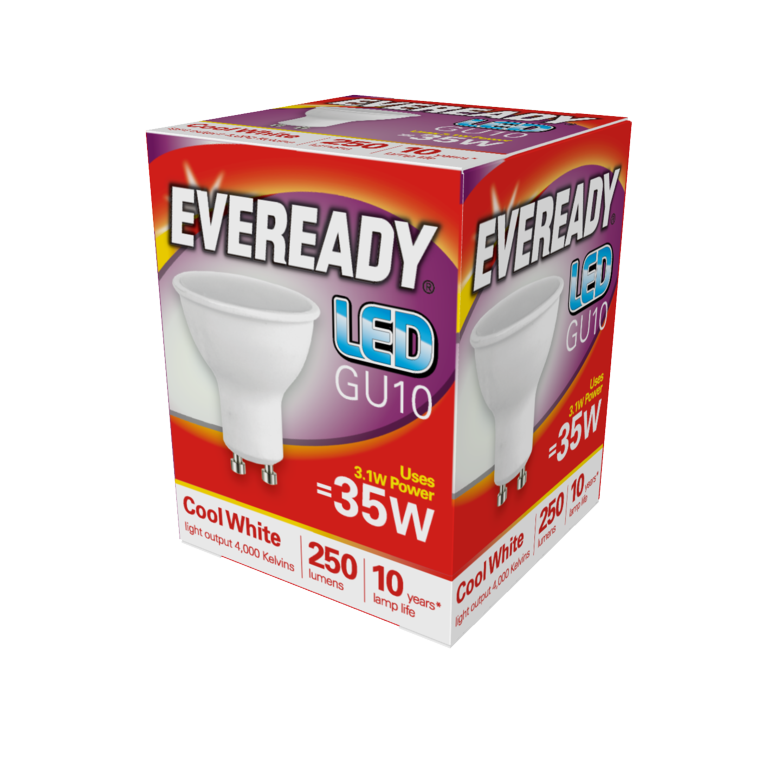 Eveready LED GU10 35W 250lm