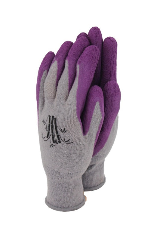 Town & Country Bamboo Gloves Grape Small