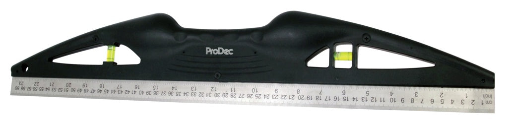 ProDec Trimming Edge Stainless Steel Ruler 24"