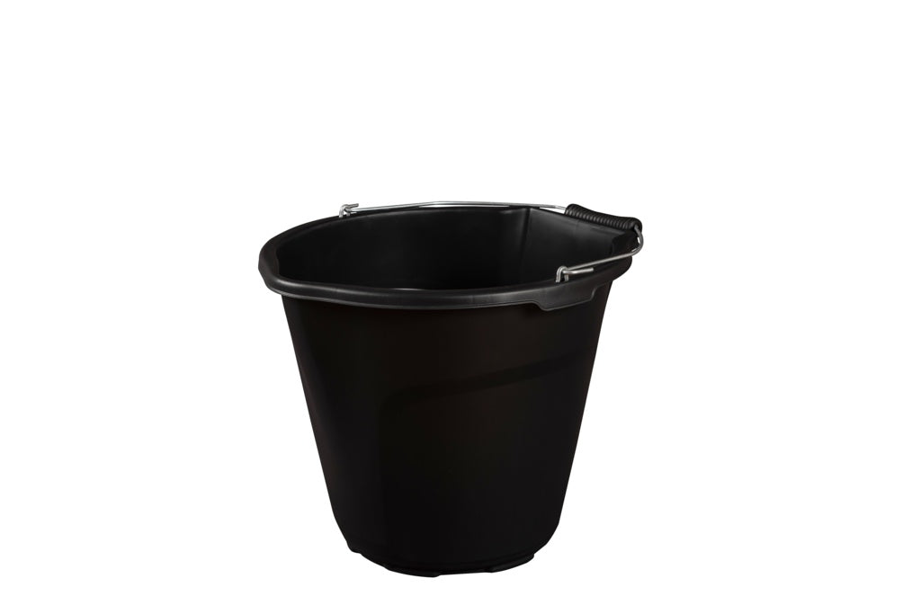 Strata Heavy Duty Pour & Scoop Bucket 14L Black