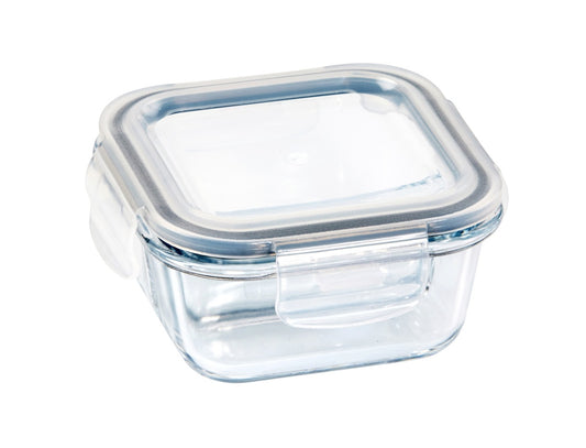 Wiltshire Square Glass Food Container 300ml capacity