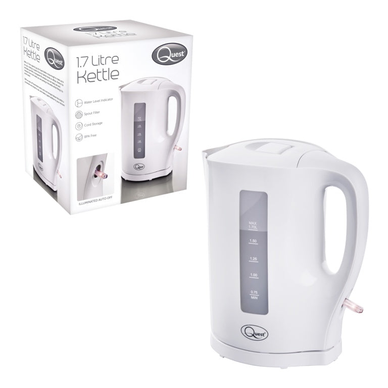 Quest 1.7L Jug Kettle White