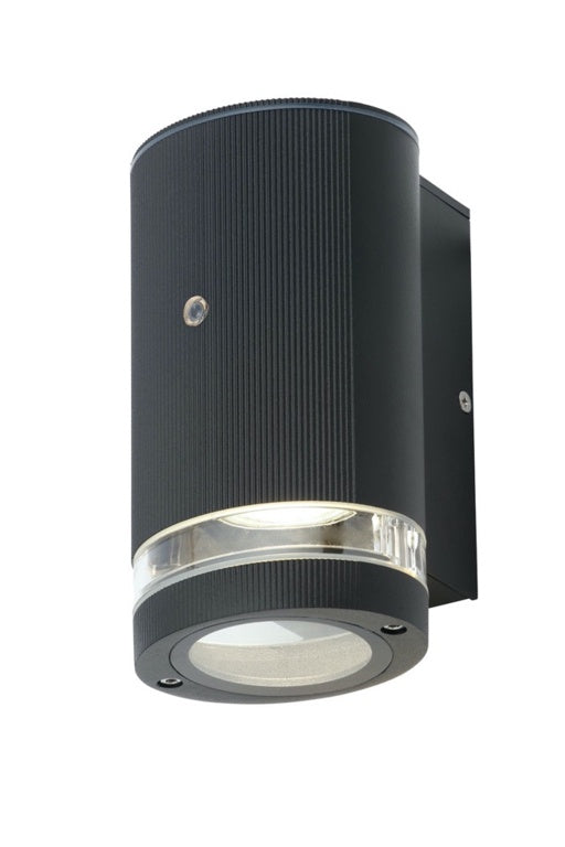 Zinc Helix Aluminium 1 Light GU10 35w