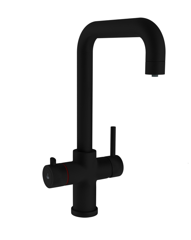 Ellsi 3 in 1 Instant Hot Water Kitchen Tap Black