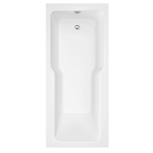 Trojan Evolve Straight Shower Bath 1700mm