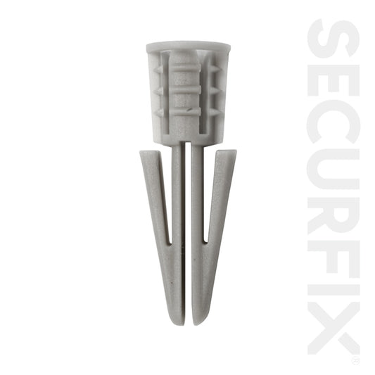 Securfix General Purpose Plasterboard Plugs 12 Pack