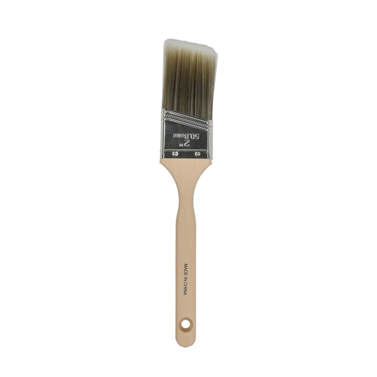 SupaDec Woodcare Angled Long Handled Brush 2"