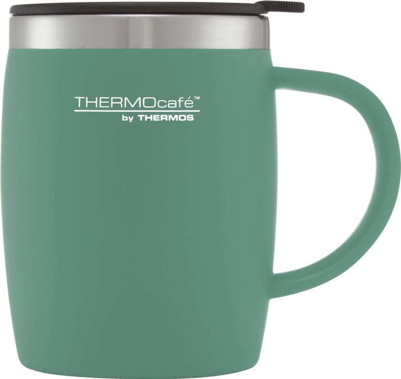 Thermos Thermocafe Soft Touch Desk Mug Duck Egg 450ml