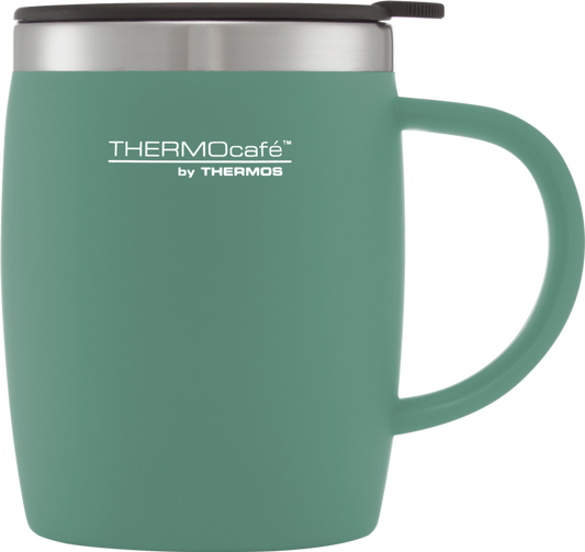 Thermos Thermocafe Soft Touch Desk Mug Duck Egg 450ml