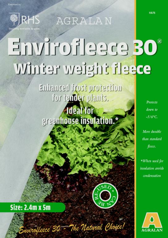 Agralan Envirofleece 2.4mx5m 30g