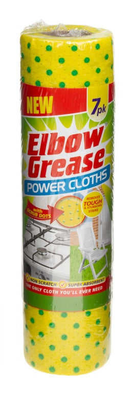 Elbow Grease Power Cloths 7 Pack