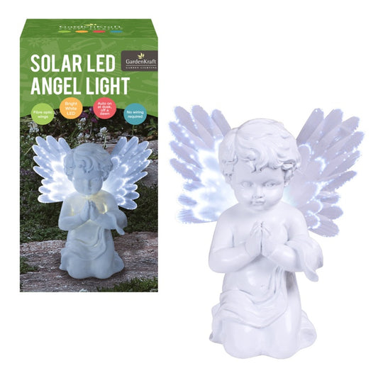 GardenKraft Solar Led Angel Light