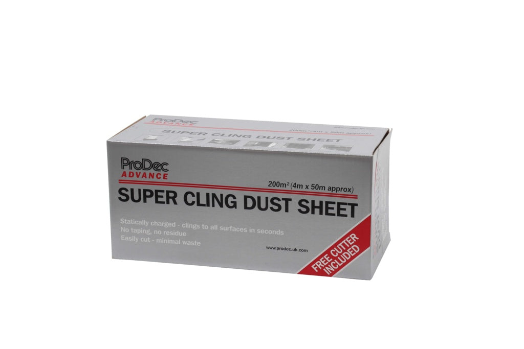 ProDec Super Cling Dust Sheet 100sqm